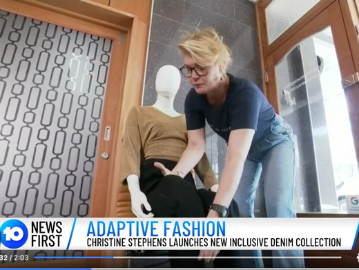 10 News First | Christina Stephens Launches New Inclusive Denim Collection