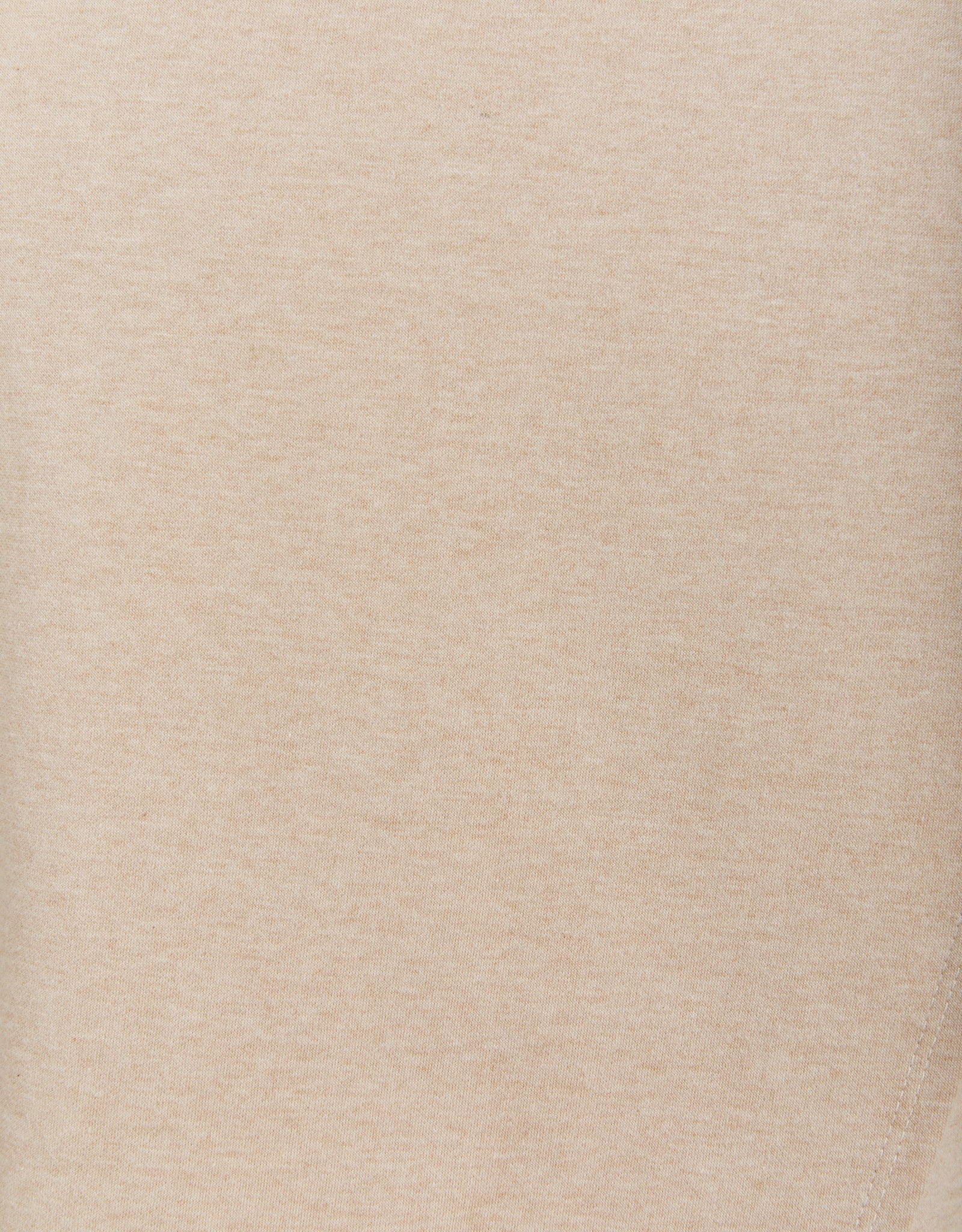 Leaf Back Dress fabric swatch in natural undyed cotton, displaying a soft beige texture with subtle woven pattern detail and gentle surface variations characteristic of high-quality natural cotton material.